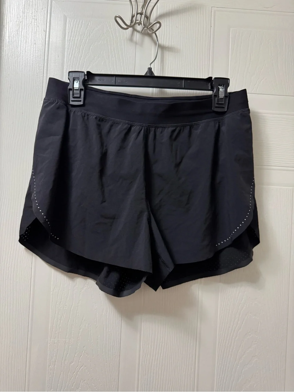 lululemon athletica Black Layered Running Shorts